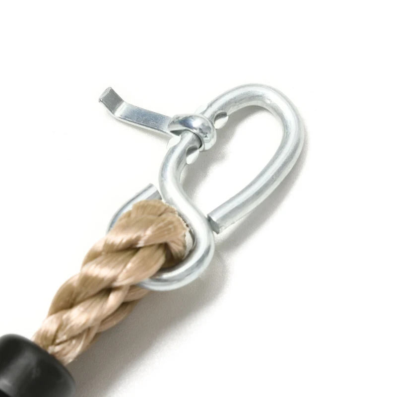 Outsunny Filet d'escalade pour enfants 3-6 ans filet de protection pour aire de jeux Ninja terrain d'obstacle dim. 1,5 x 2 m