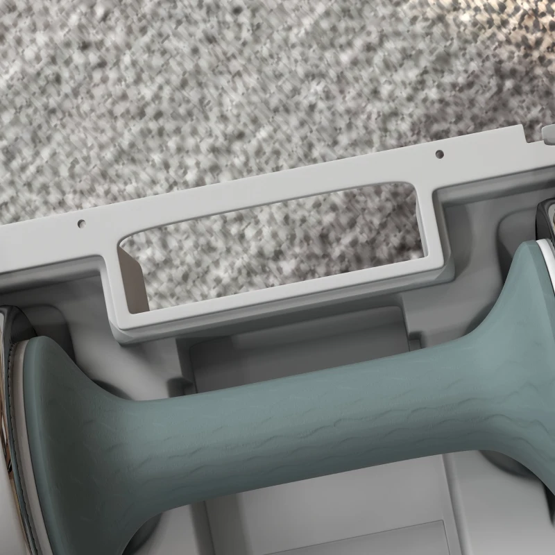 SPORTNOW Set de 2 haltères ensemble musculation 4 disques poids réglables et boîte de rangement gym fitness 2 x 10 kg gris