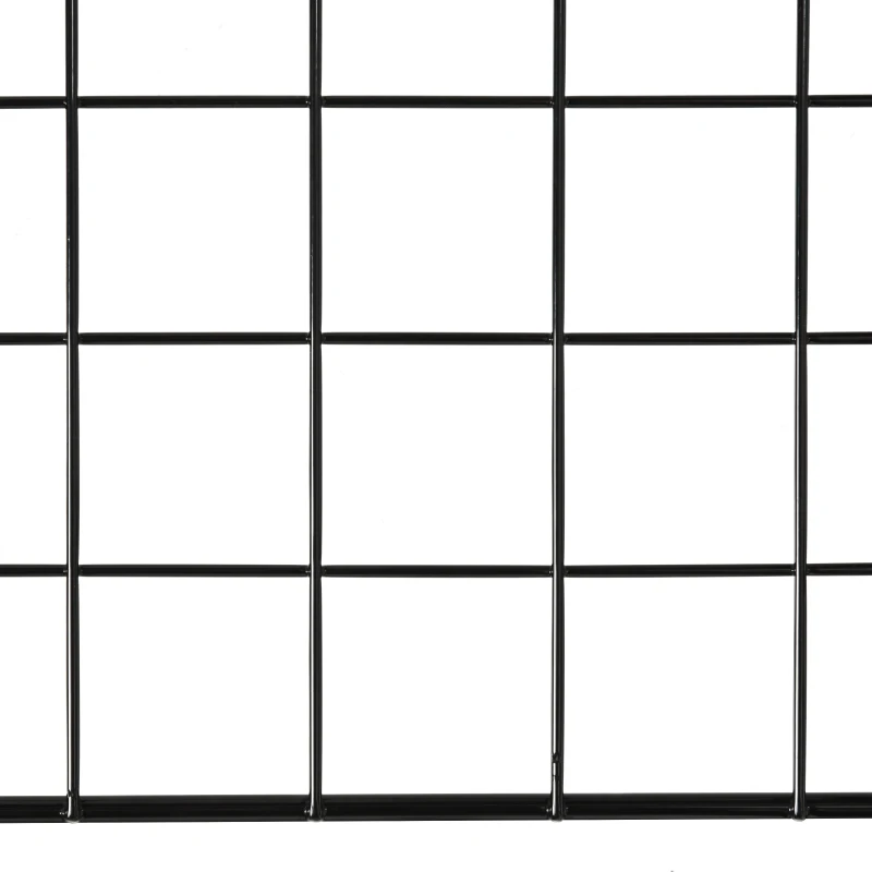 PawHut Grille de séparation voiture universelle pour chien barrière de protection animaux longueur réglable dim. 91-152L x 30H cm kit complet installation inclus métal noir