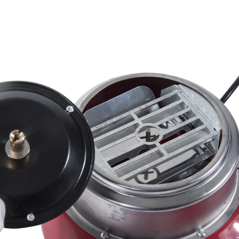 HOMCOM Macchina per Zucchero Filato in PP, Acciaio Inox e Alluminio 450W 27 x 26 x 18cm Rosso