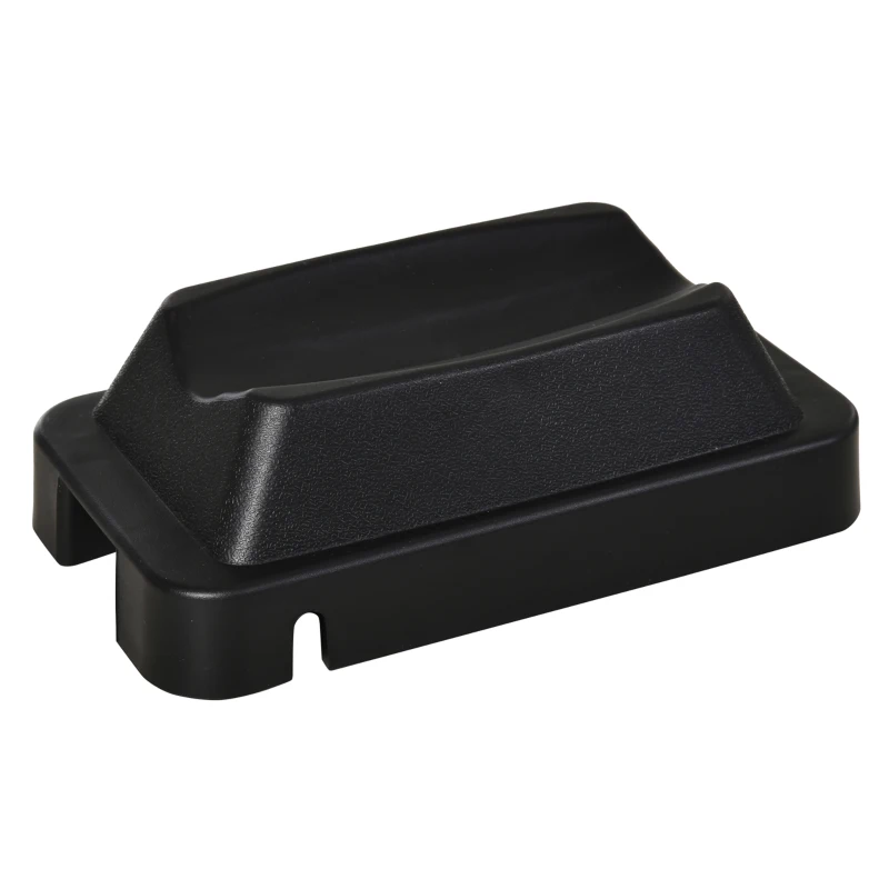 HOMCOM Rodillo de Bicicleta Entrenamiento Plegable con Resistencia Magnética Ajustable de 5 Niveles para Ruedas de 700C o 26-28 Pulgadas para Interior 54,5x47,2x39,1 cm Negro