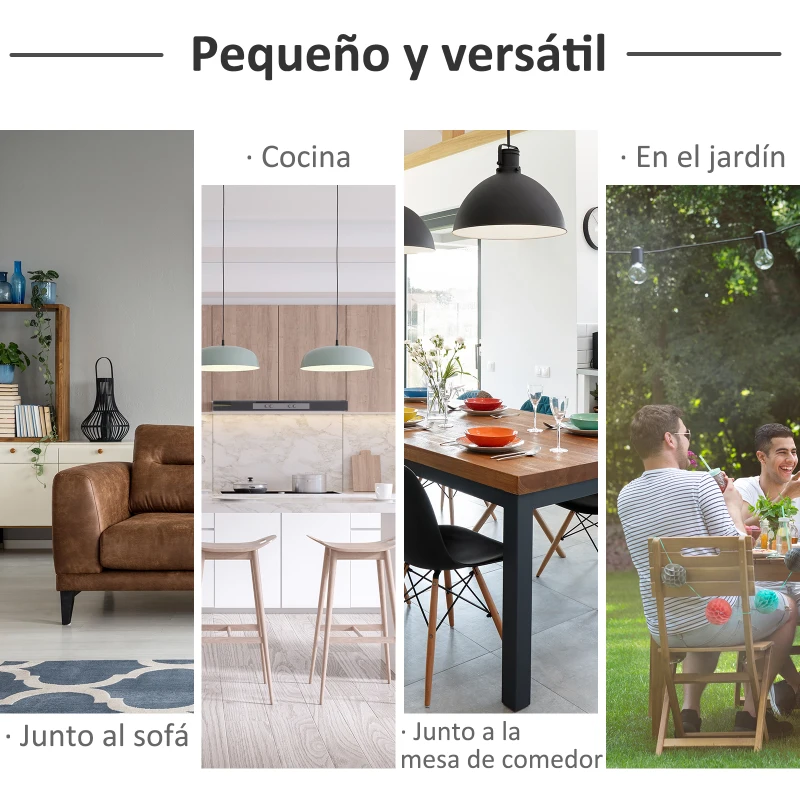 HOMCOM Carrito de Cocina de 4 Niveles Carrito Verdulero Carro Multiusos con 2 Bandejas Extraíblse y Estante 40x30x76 cm Blanco