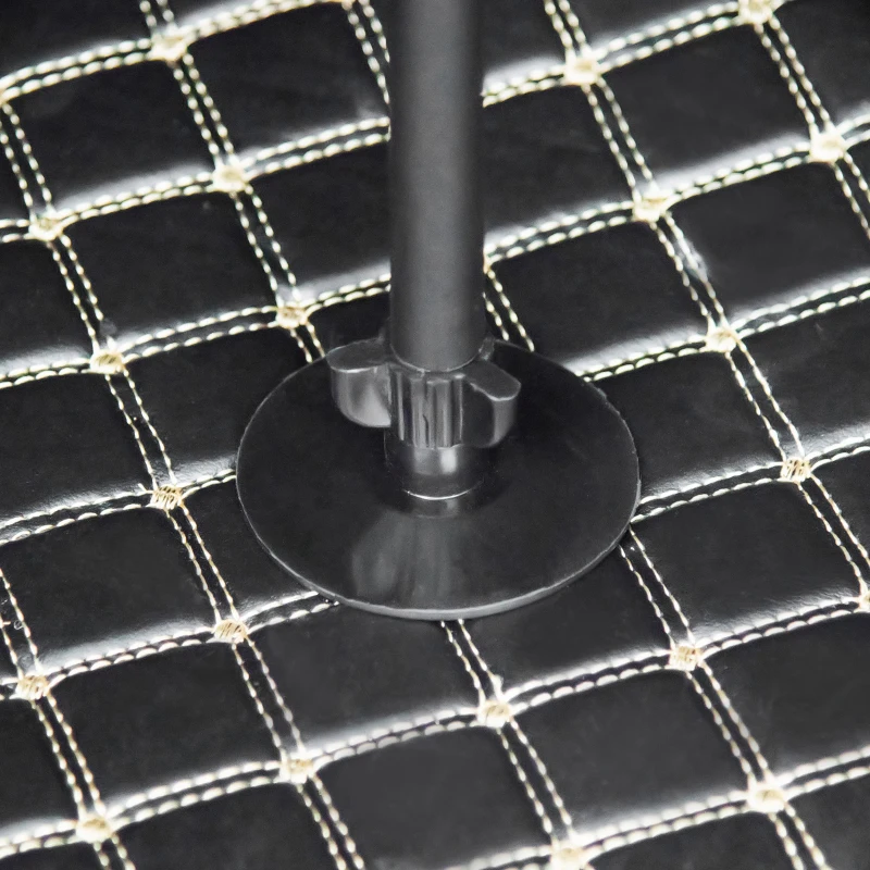 PawHut Griglia Divisorio Auto per Cani Regolabile in Altezza e Larghezza, Barriera Universale, Rete di Protezione per Trasportare i Animali Domestici, Nero