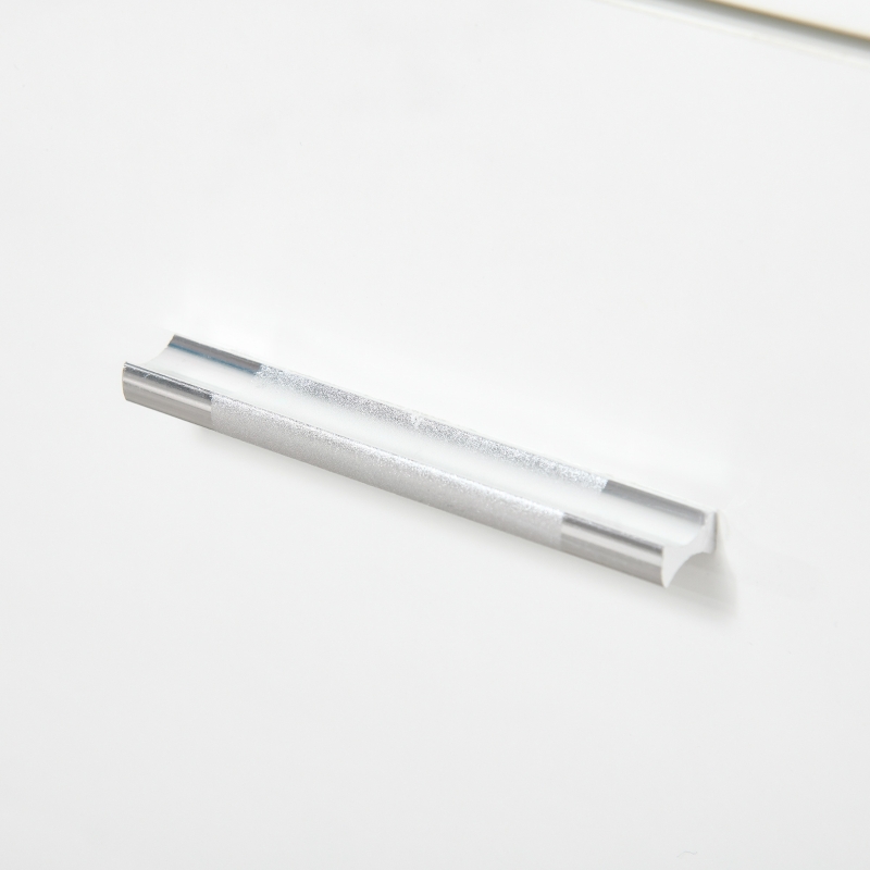 HOMCOM Meuble TV LED Style Contemporain - 2 placards Porte abattante, étagère Verre - Panneaux Particules MDF Blanc laqué