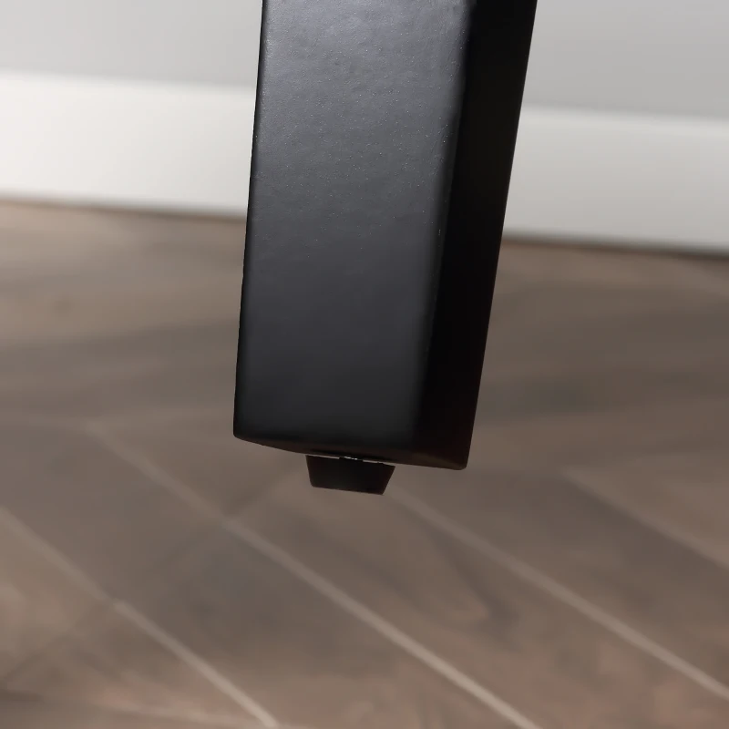 HOMCOM Butaca de Salón Tapizada en Tela Sillón Relax con Reposabrazos Asiento Acolchado y Patas de Madera Estilo Moderno para Dormitorio 78x74x97 cm Azul