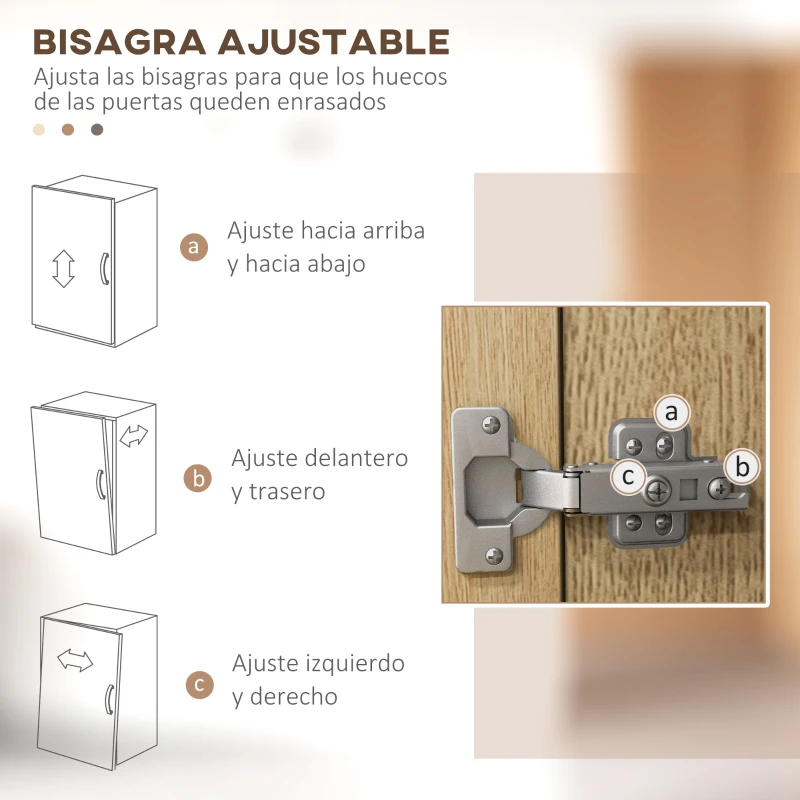 HOMCOM Armario de Cocina con 2 Cajones 2 Armarios 4 Estantes Abiertos Estilo Moderno 90x40x170 cm Roble y Negro