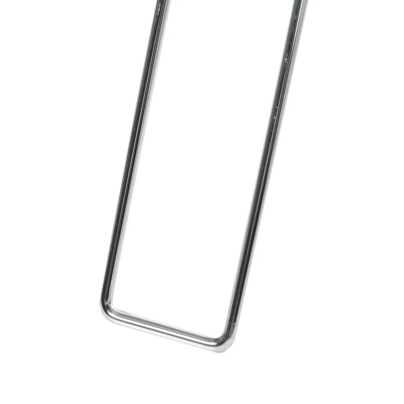 Outsunny Grille de barbecue en acier galvanisé grille BBQ portable avec 3 pieds repliables Ø 50 cm