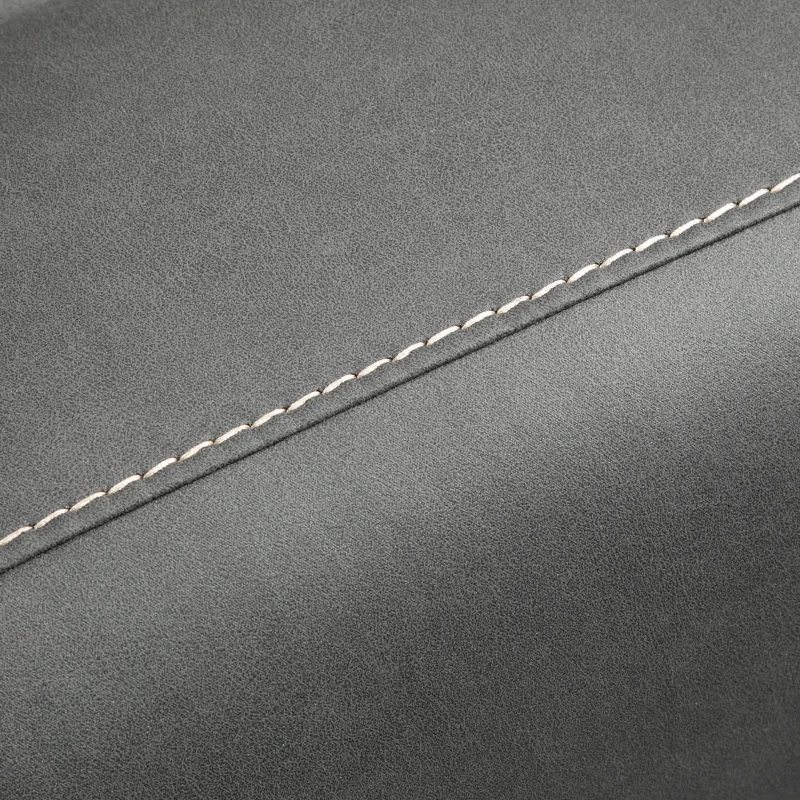 HOMCOM Sillón Reclinable Eléctrico Tapizado en Tejido Técnico Sillón Relax de Salón con Reclinación 155° Reposapiés y 2 Bolsillos Laterales 95x90x105 cm Gris Oscuro