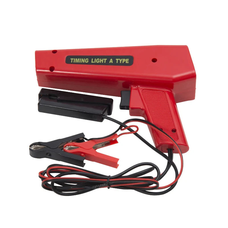 HOMCOM Zündlichtpistole Zündzeitpunktpistole Stroboskoplampe 12V Zündzeitpunk Zündung Timing Light für Auto Motorrad