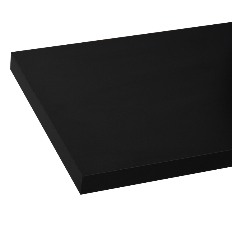 HOMCOM Mueble de TV Mesa Flotante para Televisión hasta 60 Pulgadas en la Pared con 2 Estantes Madera 152,4x29,8x21 cm Negro