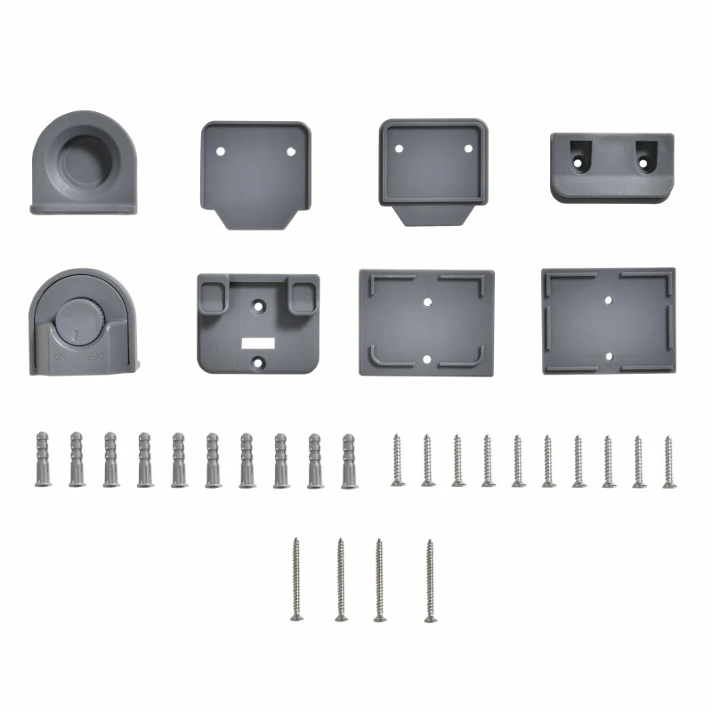 PawHut Cancelletto per Cani di Sicurezza per Cani Estensibile fino 140cm, Barriera Avvolgibile per Porte, Scale, Corridoi, Grigio