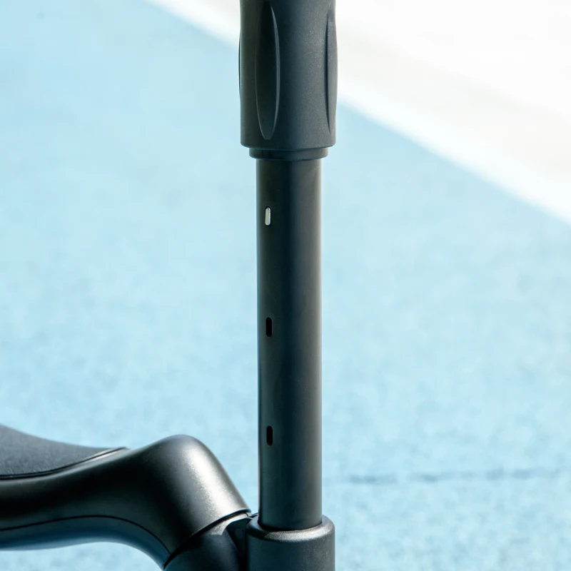 AIYAPLAY Patinete para Niños 2 en 1 con Altura Ajustable Ruedas Brillantes para +18 Meses Carga 50 kg 58x31x64-79cm Azul