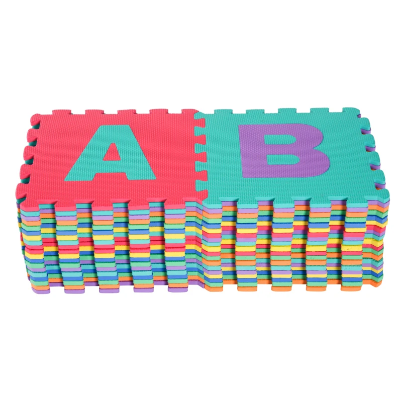 Tapis de jeu en mousse puzzle 38 pièces enfants