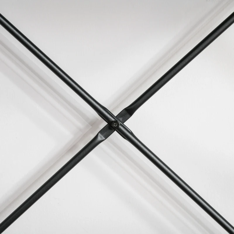 HOMCOM Scrivania per Camera e Ufficio Compatta e Salvaspazio, Scrivania Moderna in Metallo e MDF 100x60x75.5cm Nero