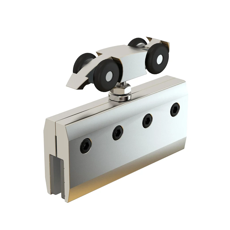 HOMCOM Porta Scorrevole Interna in Vetro Smerigliato e Satinato con Binario B1 e Maniglia per Bagno Cucina Studio Vetro 205x 90x 0,8cm