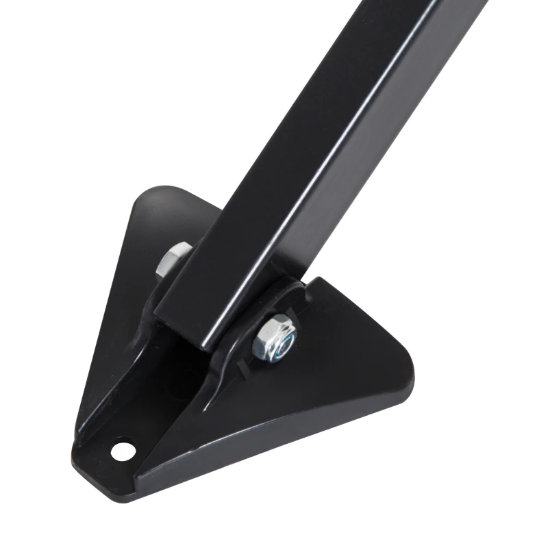 HOMCOM Soporte de Reparación Caballete para Bicicleta con Altura Ajustable y Giratorio 100x100x109-180 cm Negro