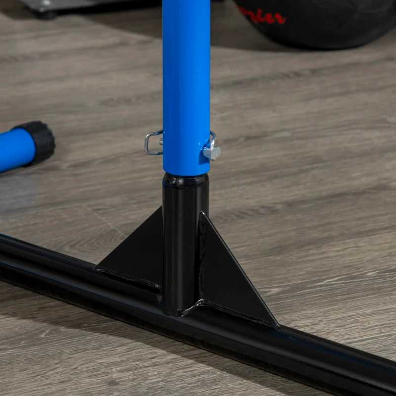 HOMCOM Barre de traction tour de musculation multifonction charge max. 100 Kg 117 x 117 x 197 cm