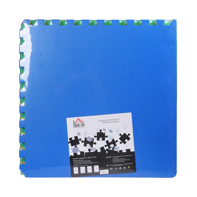 Tapis de sol mousse 8 pièces 60L cm x 60l cm x 1,2H cm multicolore