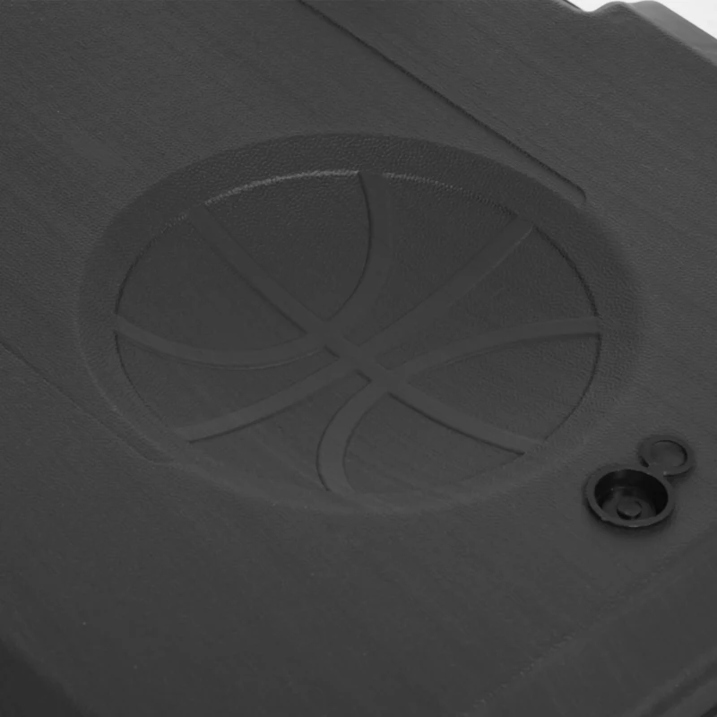 SPORTNOW Outdoor-Basketballkorb, 178-208 cm Verstellbare Korbhöhe, Basketballständer mit Rollen, für Jugendliche, Rot