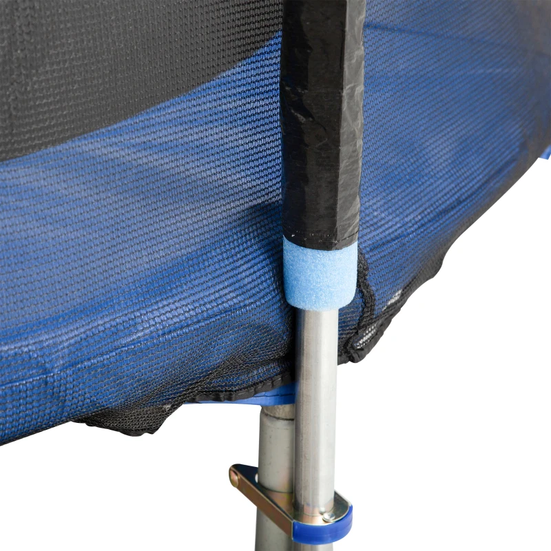 HOMCOM Trampolin Randabdeckung Sicherheitsnetz Wetterplane 8ft 10ft 12ft 15ft Randabdeckung: Ø 305cm-Blau(Trampolin nicht enthalten)
