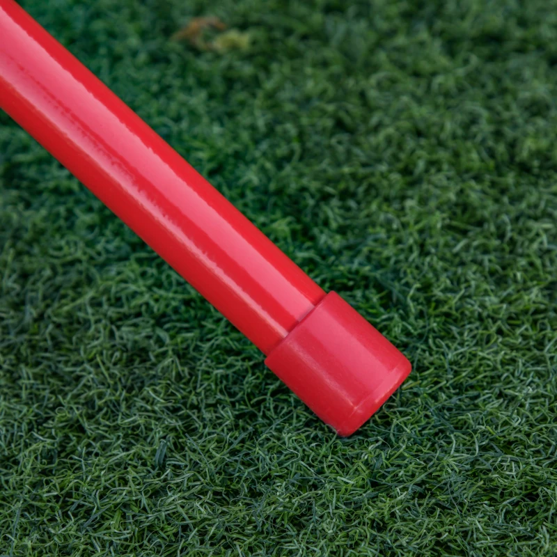 Outsunny Set de Mesa y Sillas Infantil de Jardín Conjunto de Picnic Plegable para Niños Juego de Mesa con Sombrilla Ajustable en Altura de 100-125 cm Diseño de Mariquita Rojo