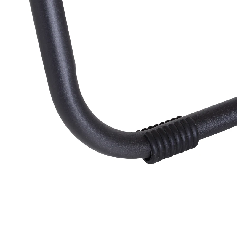 Outsunny Tumbona Plegable de Jardín Silla Gravedad Cero Sillón de Playa Relajante Texteline Marco Acero Carga 120kg 90x65x110 cm Beige