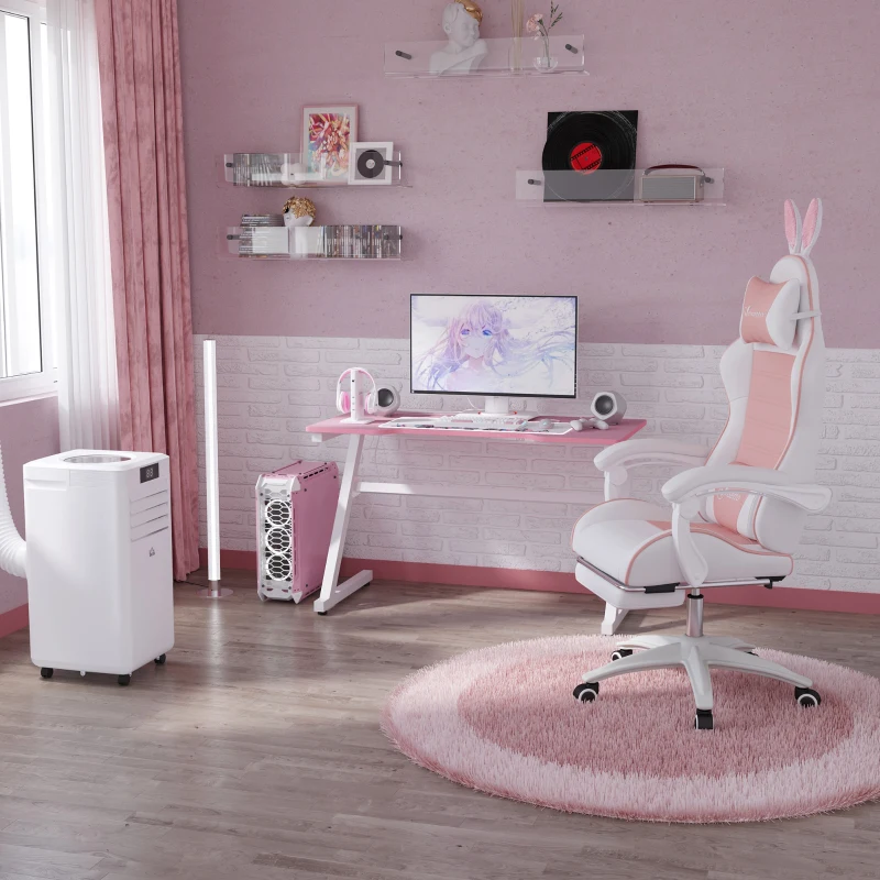 HOMCOM 7000 BTU Air Conditioning Unit, 3-in-1 Portable Air Conditioner, Dehumidifier, Cooling Fan with Remote Control, Digital Display, 2 Speeds, 24H Timer, Window Venting Kit, 15m²