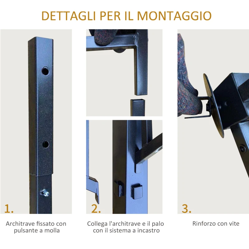 Outsunny Gazebo da Giardino con Zanzariera 3.6x3m Tetto Policarbonato Marrone