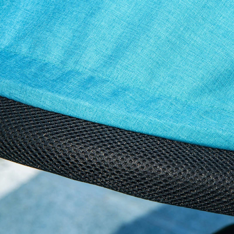 HOMCOM Triciclo Evolutivo para Niños +12 Meses con Toldo Plegable Mango de Empuje Telescópico y Cinturón de Seguridad Azul