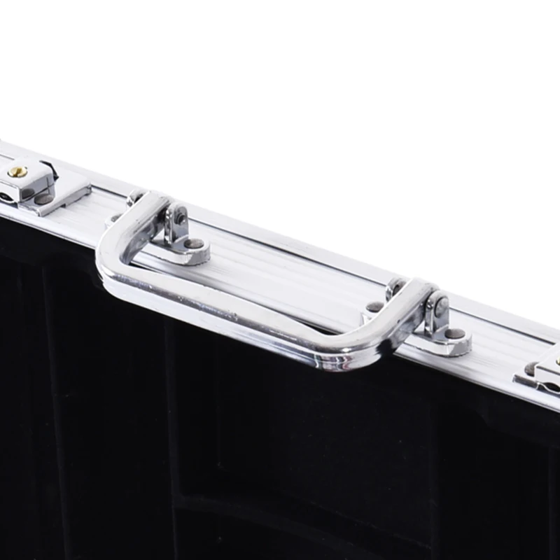 HOMCOM Pokerkoffer Pokerset 200 Pokerchips 2xKartenspiel 5xWürfel 1xAlukoffer Poker Set Jetons Koffer Alu+ Polystyrol 29,5x20,5x6,5 cm