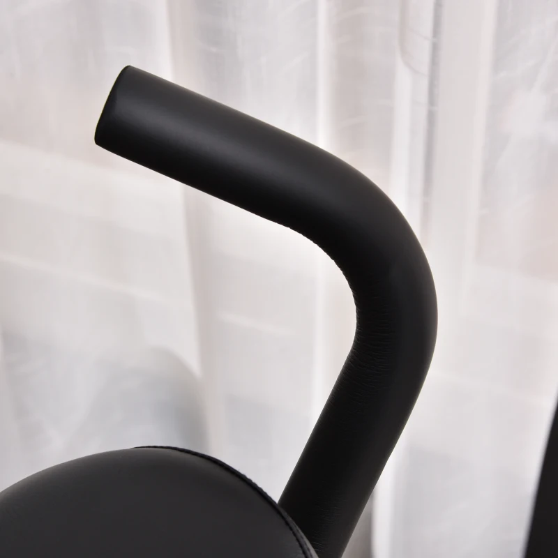 HOMCOM Cyclette Pieghevole Magnetica con 8 Livelli di Resistenza, Monitor LCD e Altezza Regolabile, 100x54x109cm, Grigio e Nero