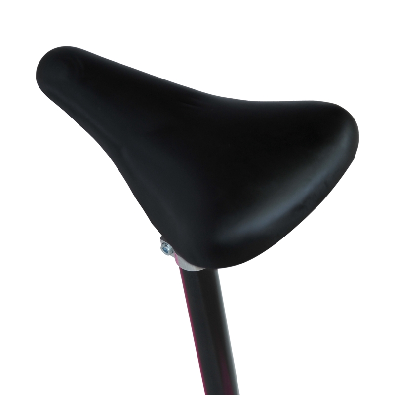 HOMCOM Trottinette électrique 120 W pliable pour enfants à partir de 7 ans hauteur de guidon et selle réglable 10 Km/h max. rose noir