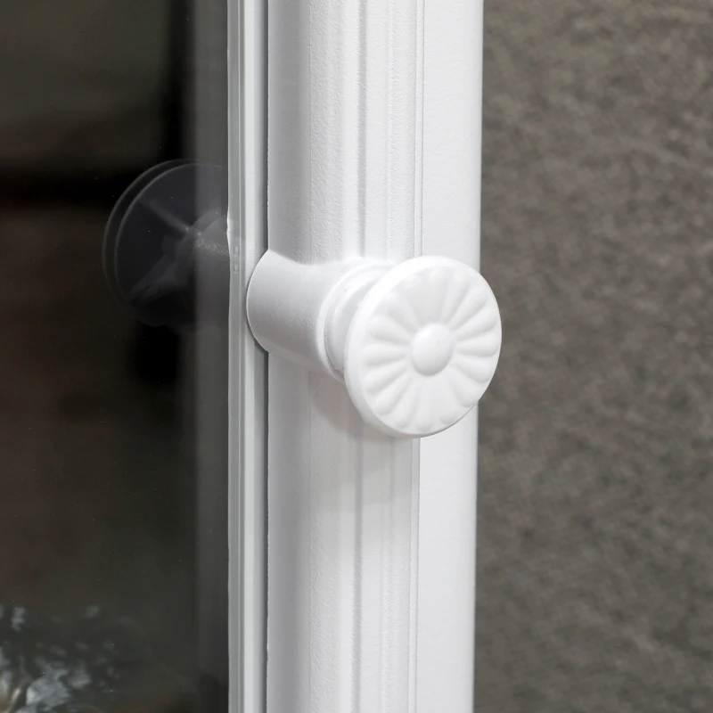 HOMCOM Freestanding Electric Fireplace, Electric Log Burner with LED Flame Effect, Overheating Safety System, 1000W/2000W White