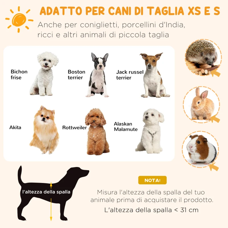 PawHut Recinto per Cani e Cuccioli 8 Pannelli in Acciaio, Gabbia per Cani, Box per Animali Domestici da Interno e Esterno, Ø180x61 cm, Nero