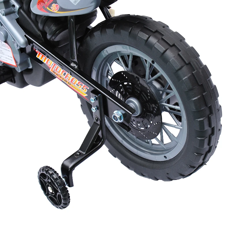 HOMCOM Kindermotorrad Elektromotorrad für Kinder 3-6 J. Rot