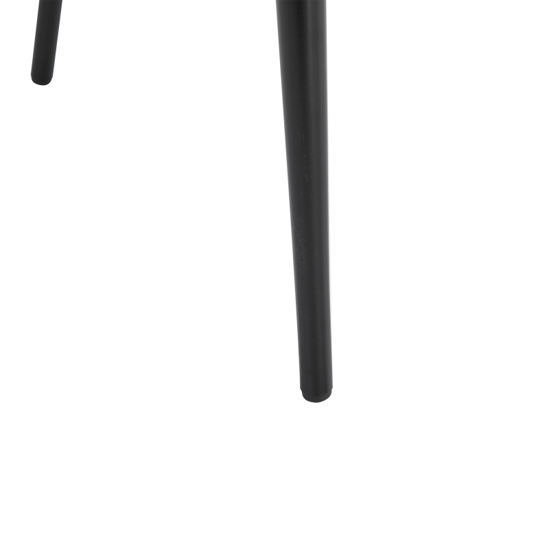 HOMCOM Dining Chairs Set of 2 Contemporary Design for Office Dining Kitchen with Soft Fabric Seat and Back Living Room, Grey