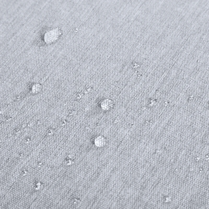 Outsunny 4pcs Garden Sofa Set 2 Single Armchair, 1 Bench & 1 Coffee Table Set Aluminum Frame Patio Furniture with Cushions, White