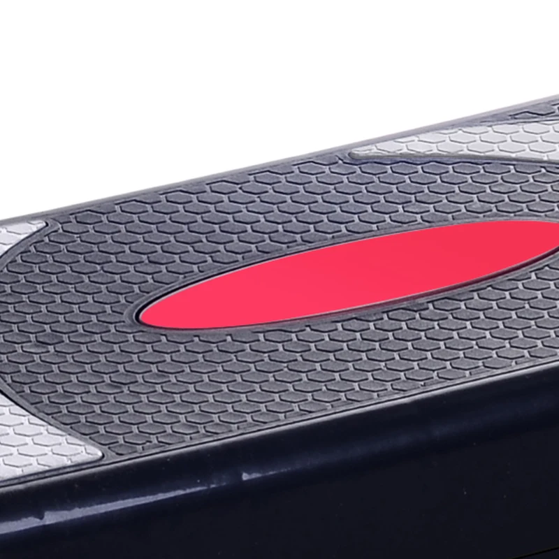 HOMCOM Step fitness aerobic stepper hauteur reglable surface antiderapante 78x29x20 cm