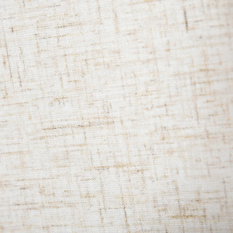 HOMCOM Lámpara de Mesita de Noche con Casquillo E14 Máx. 40W Cristal Giratorio y Base de Metal para Dormitorio 20x20x47cm Crema