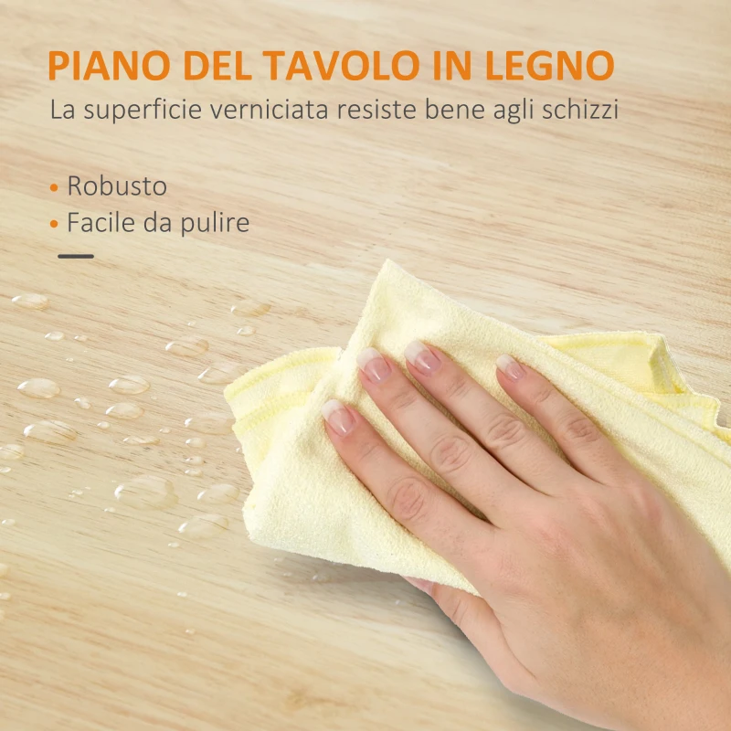 HOMCOM Carrello Cucina in Legno con Cassetto, Armadietto e 2 Ripiani Aperti, 2 Ruote con Freno, 83x45x88 cm, Nero