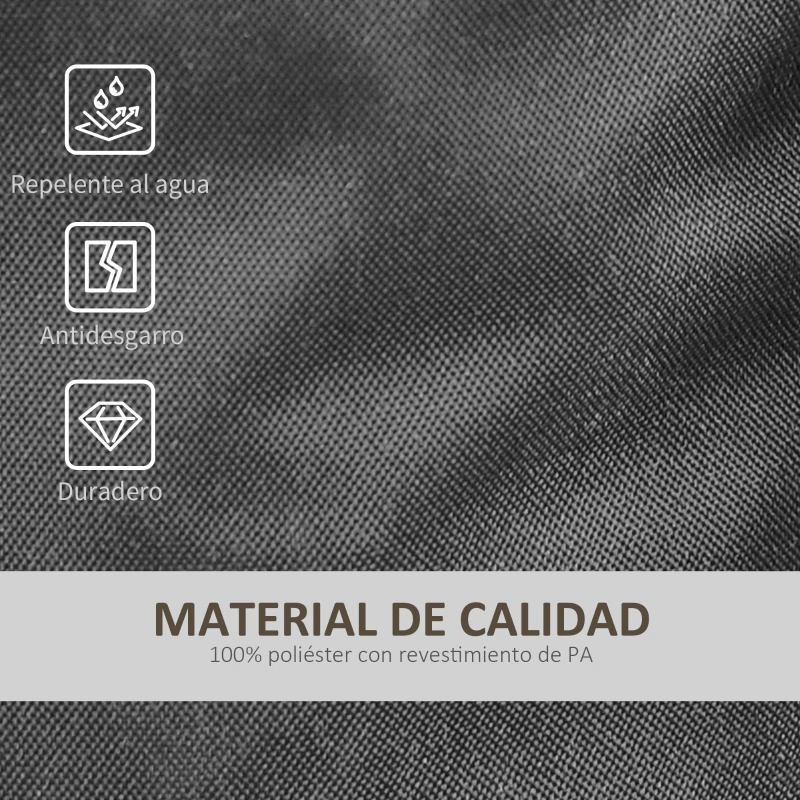 Outsunny Pack de 4 Sacos de Lastre Rellenables para Carpa Tienda y Cenador Volumen Máx. 15kg Ø14x42 cm Color Negro