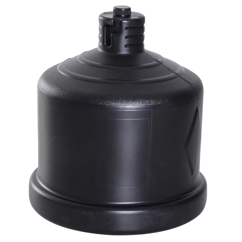 Muñeco de boxeo tipo Saco de Pie para Boxing y Punching - Máquina de Boxeo - Negro y Rojo - Altura ajustable 160-185cm