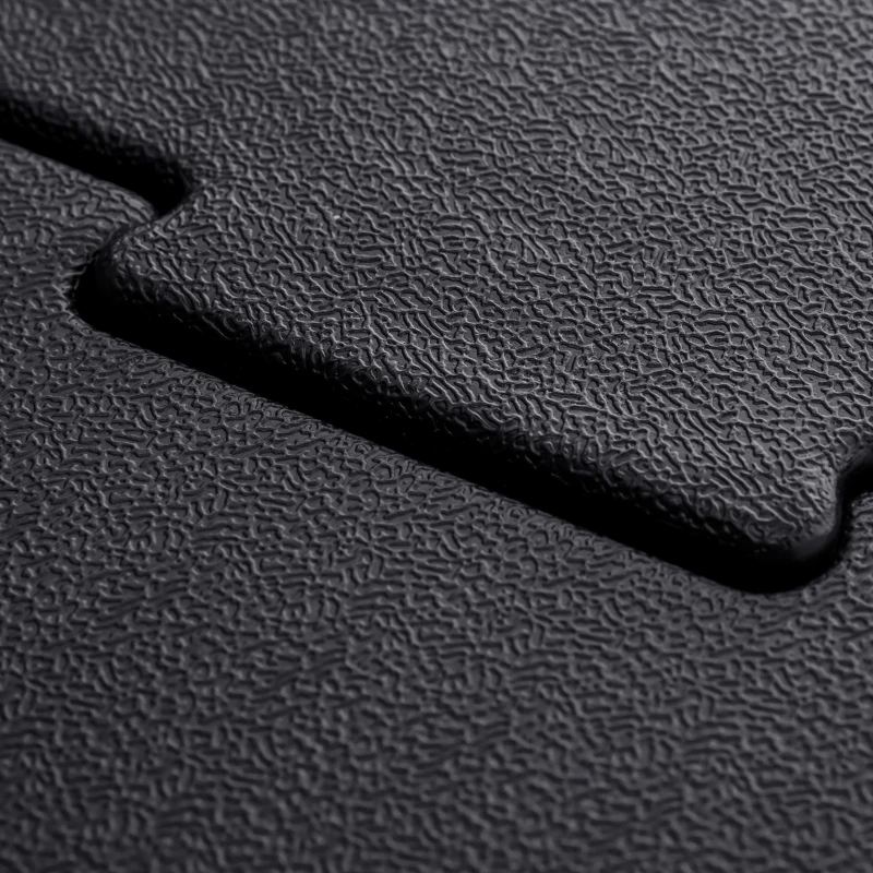 Outsunny Sonnenschirmgewicht 4-tlg. Schirmgewicht für Ampelschirm Bodenkreuz Sand/Wasser befüllbar bis 140 kg HDPE Schwarz