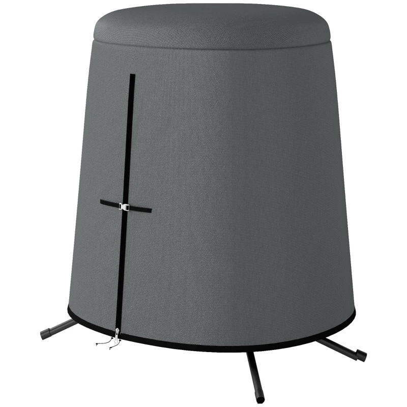 Outsunny 196 x 230 cm Hanging Egg Chair Protective Cover - Grey