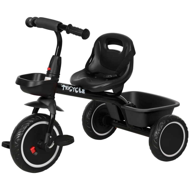 Lot De 2 Pédales De Remplacement Pour Tricycle Enfant – Plastique Noir – 12x6x2 Cm