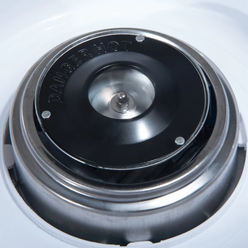 HOMCOM Máquina de Algodón de Estilo Retro con Medidor y 10 Palos de Bambú Acero Inoxidable y Aluminio 30x30x28 cm Rojo