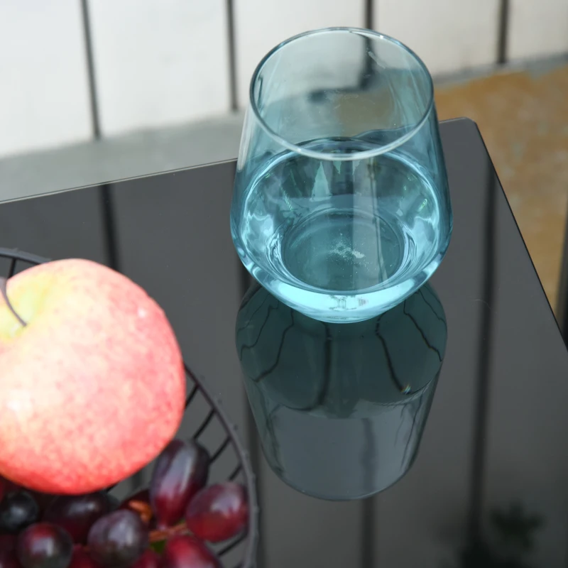 Outsunny Rattan Gartenmöbel Set für 2 Personen Polyrattan Gartenmöbel Set  Balkonmöbel Set mit Kissen Garten Grau