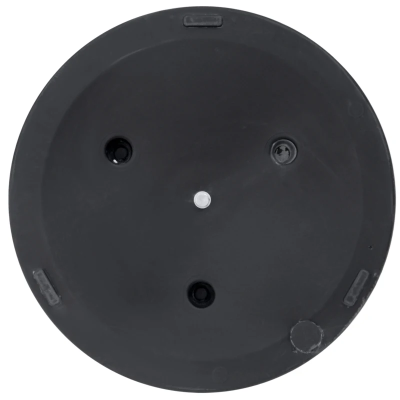 Outsunny 14kg Round Cement Parasol Base Umbrella Weight Stand Holder Fits Φ35mm,Φ38mm,Φ48mm Pole for Patio Outdoor Garden - Black