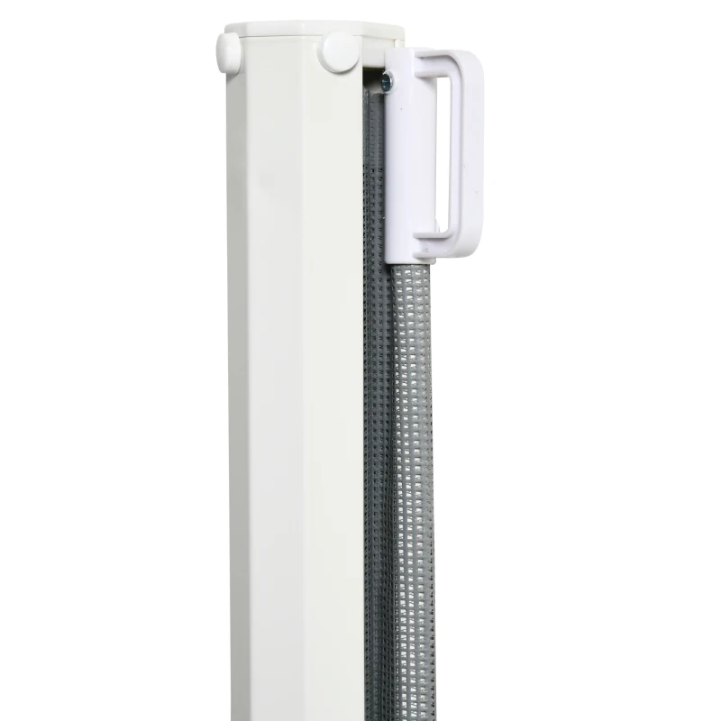 PawHut Retractable Pet Safety Gate, Folding Dog Barrier, Grey