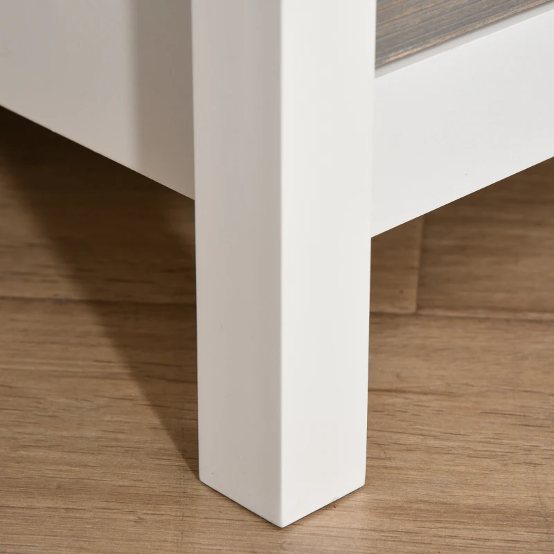 HOMCOM Chest of Drawers,5 Drawers Storage Cabinet Bedroom Clothes Closet Living Room Organizer